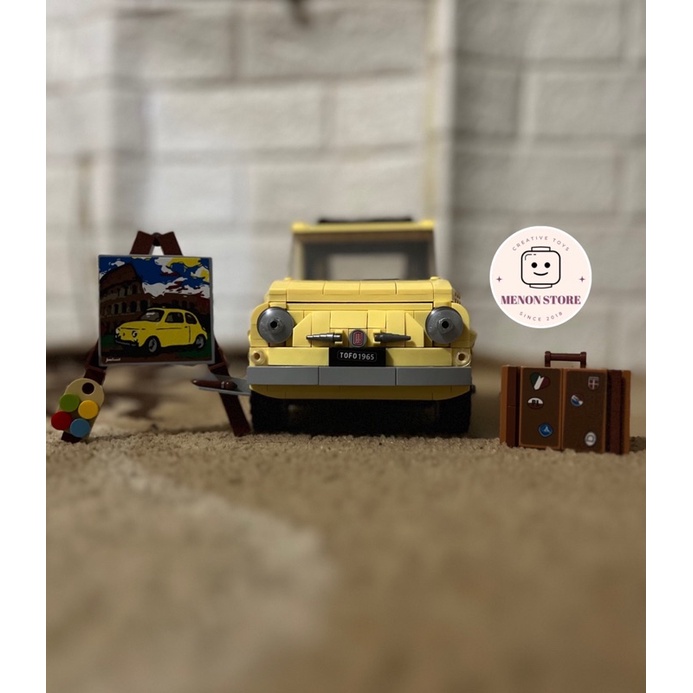 Đồ chơi lắp ráp 71063 10271 Mô hình xe F.i.a.t 500