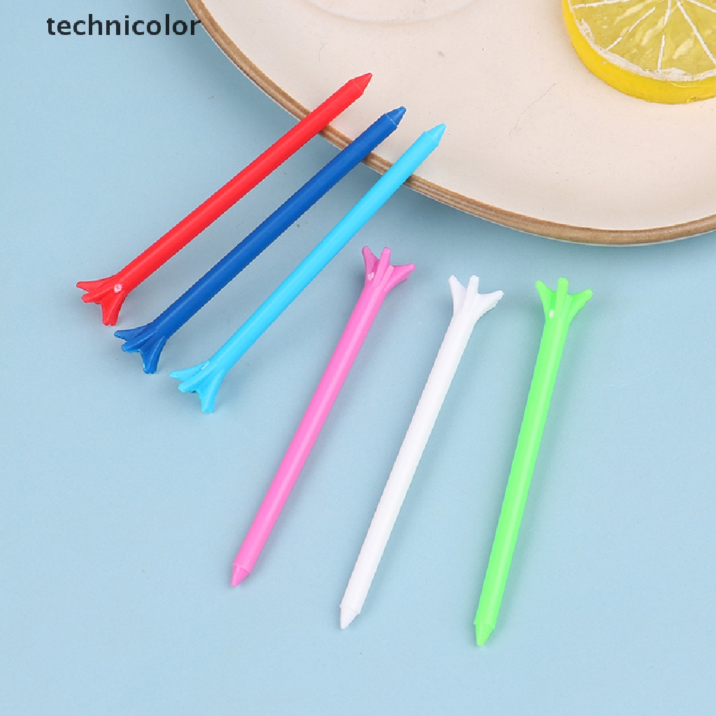 Set 100 Phụ Kiện Chơi Golf 5 Góc 83mm Nhiều Màu Sắc