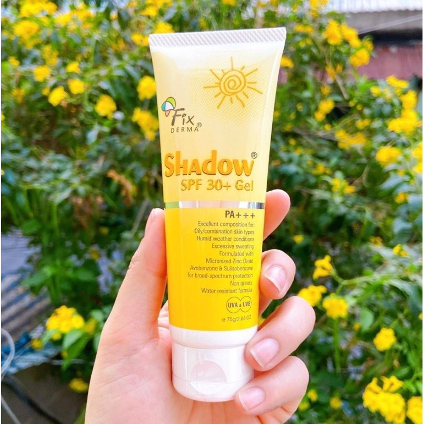 GEL CHỐNG NẮNG DA MẶT FIXDERMA SHADOW SPF 30+ (75G)