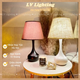 Đèn Ngủ Để Bàn ✨ CÓ SẴN ✨ HÀNG LOẠI 1 - Điều chỉnh độ sáng - 2 Màu Đen Trắng Mã 6362 / 6363