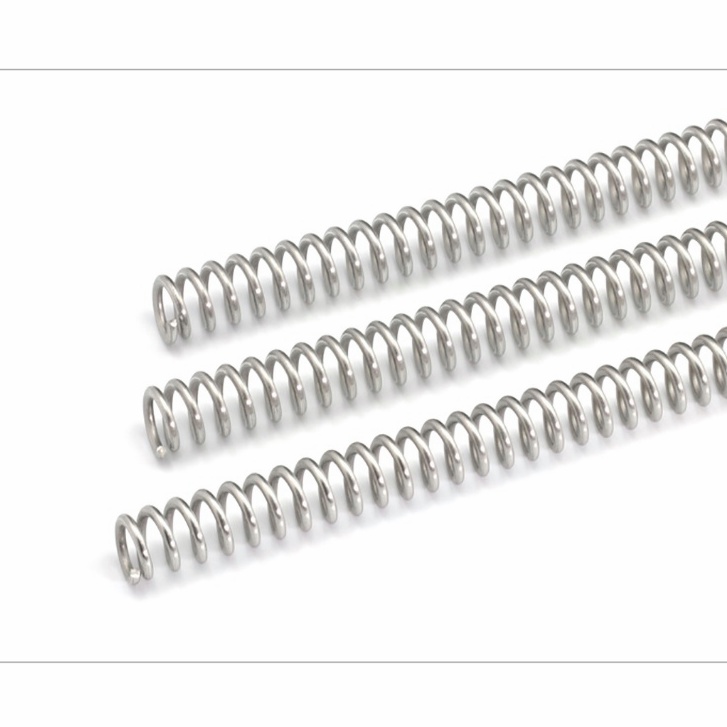 Lò Xo Nén Chất Liệu Thép Không Gỉ 304 1.2mm / 1.5mm / 2mm Chống Mòn