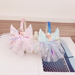 Bờm tóc elsa dễ thương cho bé gái