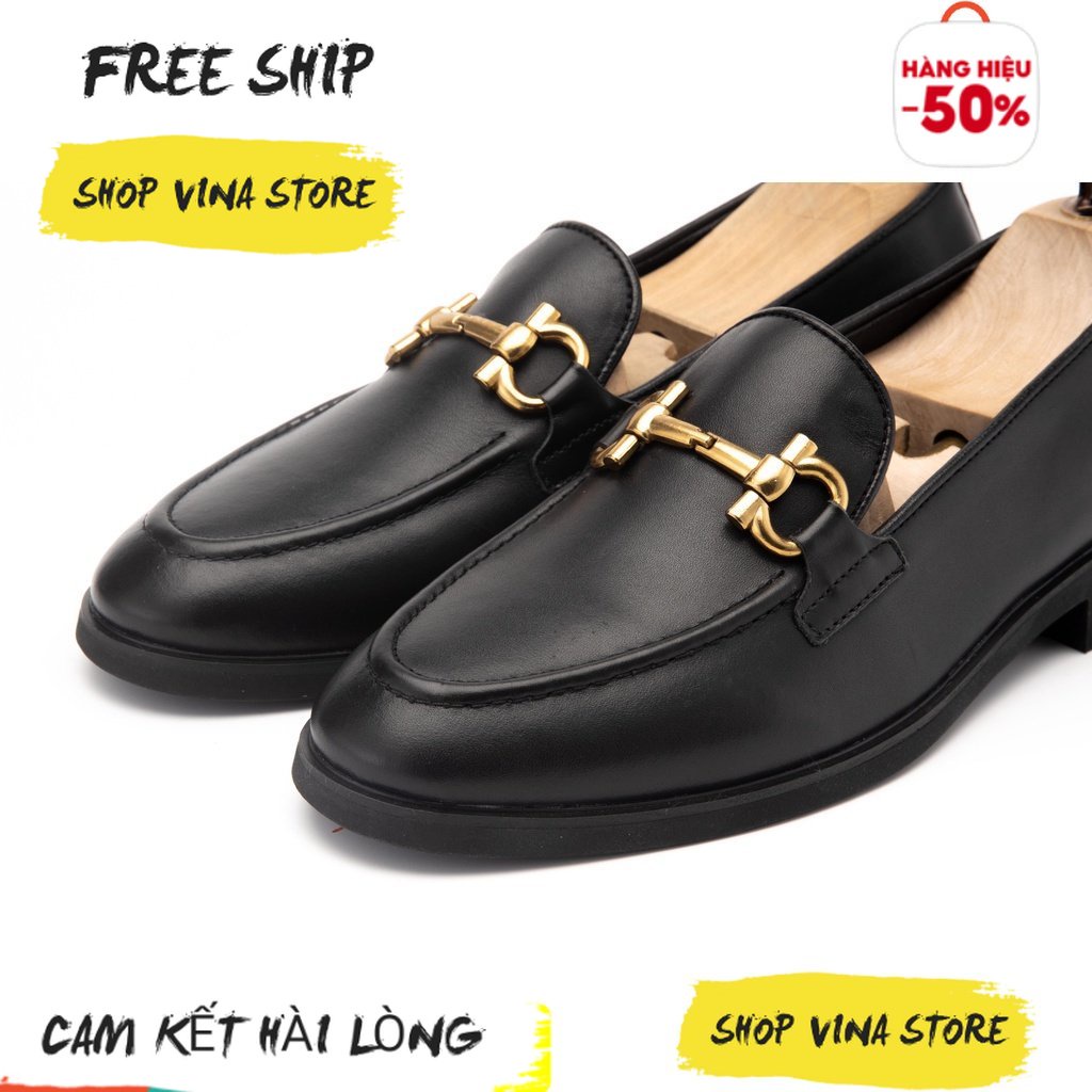 Giày Lười Nam Công Sở XOĂN SHOP Da Pu Pu Size 38 Đến 43 Màu Đen - G062 Da Mềm Hàng Cao Cấp