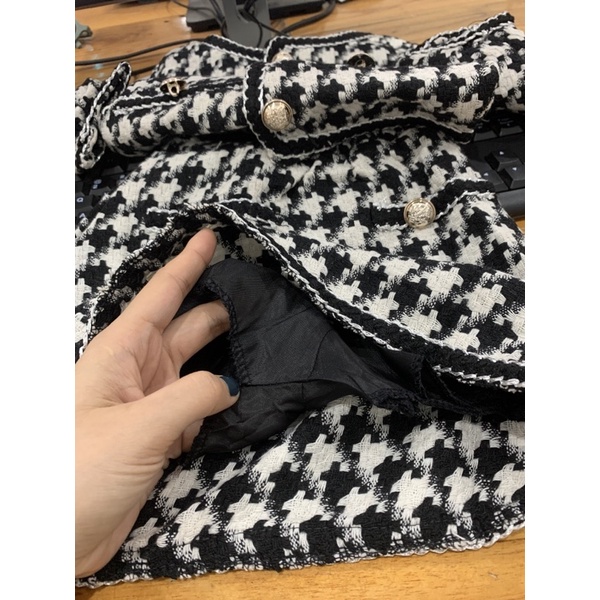 Set dạ bé gái, Set áo dạ chân váy bé gái hai lớp đẹp