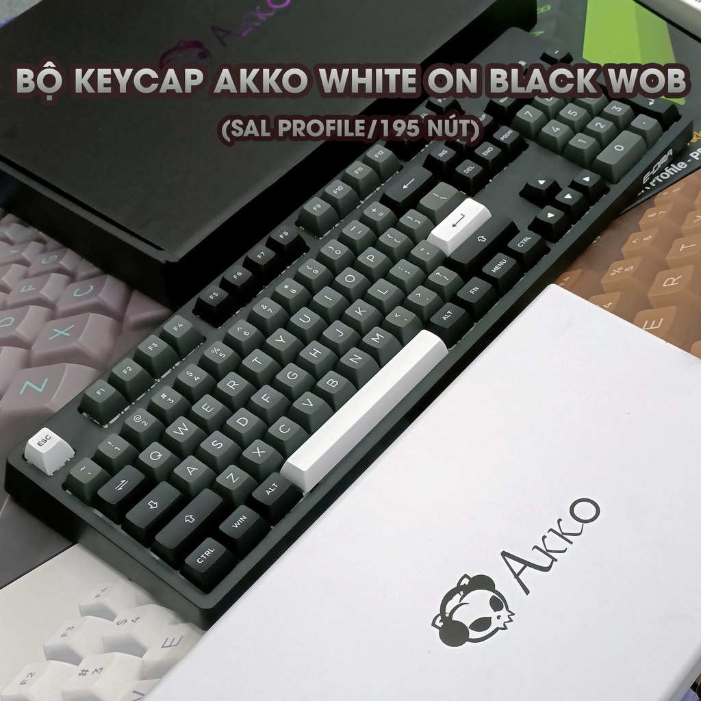 BỘ NÚT KEYCAP BÀN PHÍM CƠ AKKO CHẤT LƯỢNG CAO GIẢM GIÁ | BigBuy360 - bigbuy360.vn