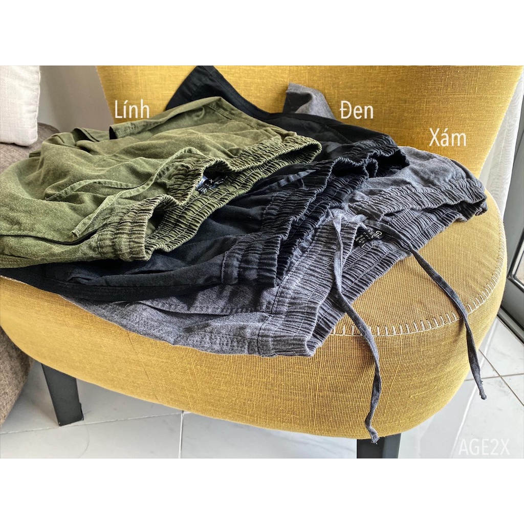 Quần Short Kaki nam Chất kaki cotton Mềm Xịn  chất lượng cao AGE2X