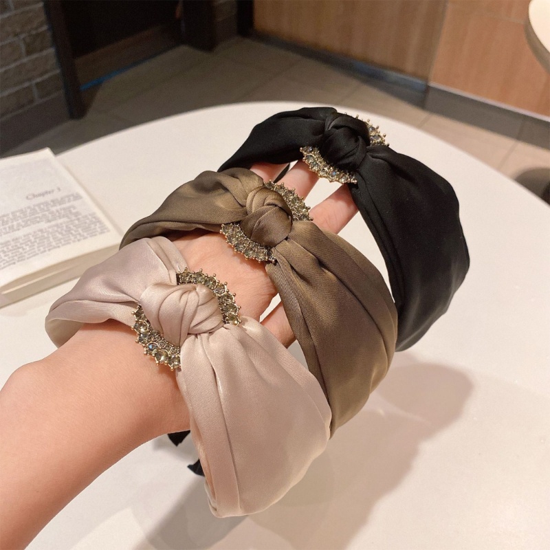 Băng Đô Thắt Nút Bản Rộng Thời Trang Cho Nữ