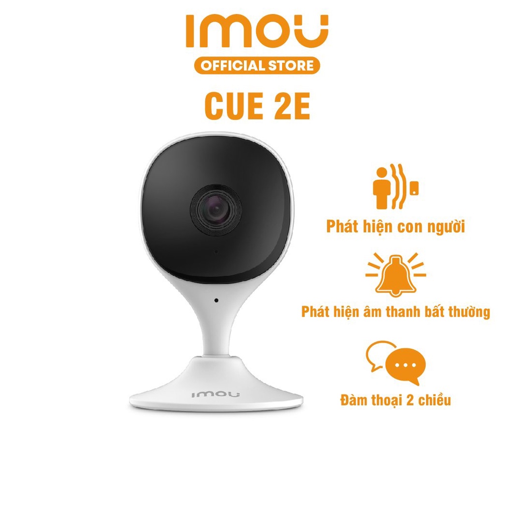 Camera Wifi trong nhà Imou Cue 2E I IPC-C22SP I Đàm thoại 2 chiều | Báo động âm thanh