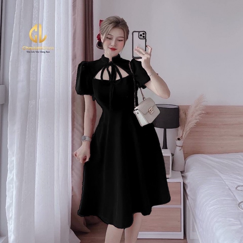 Đầm cách tân Big size dành cho khách ngoại cỡ từ 60-90 ký