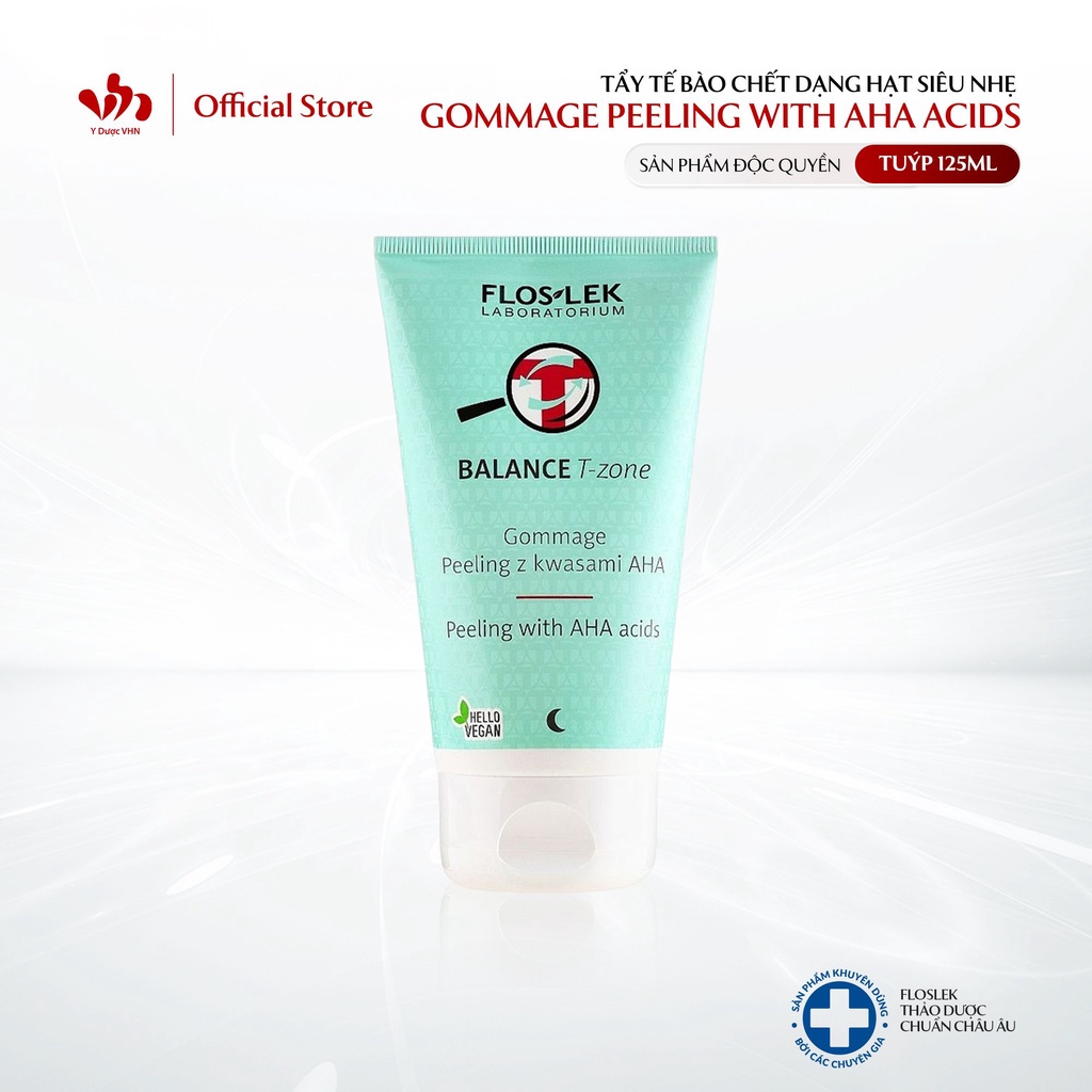 Tẩy tế bào da chết Floslek 125ml