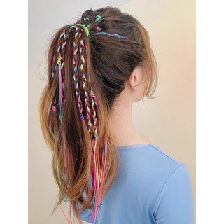 Dây tết tóc nhiều màu, bện tóc bohemian