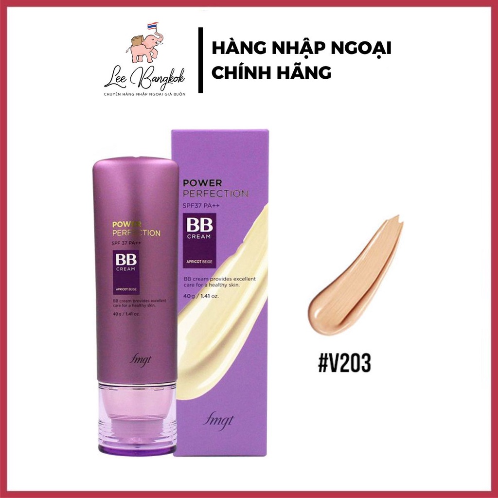 Kem Nền Hoàn Hảo Đa Năng The FaceShop Power Perfection BB Cream SPF37 PA ++ 40g V203 Natural Beige