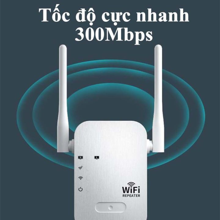 Bộ Kích Sóng Wifi 4 Râu Tốc Độ Cao 300Mbps Kiêm Router Kích Wifi Siêu Mạnh, Bộ Khuếch Đại Sóng Wifi Kết Nối Xa, Ổn Định | BigBuy360 - bigbuy360.vn