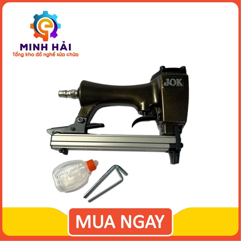 Súng Bắn Đinh Ghim U 1013 Bọc Yên Xe JOK, TCK Chính Hãng - Dùng Máy Nén Khí - Đồ Nghề Minh Hải