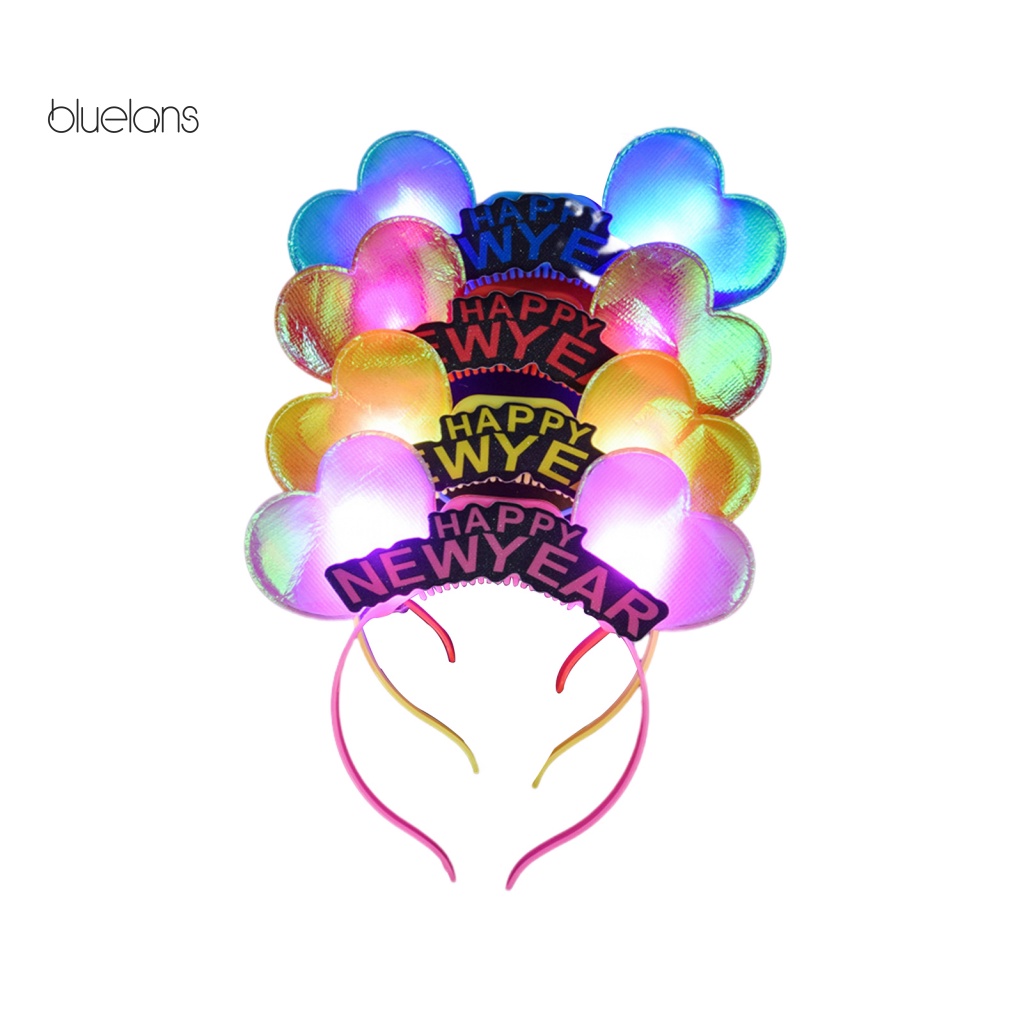 1 Bộ Băng Đô Và Cài Tóc Chống Trượt Trọng Lượng Nhẹ Trang Trí Năm Mới