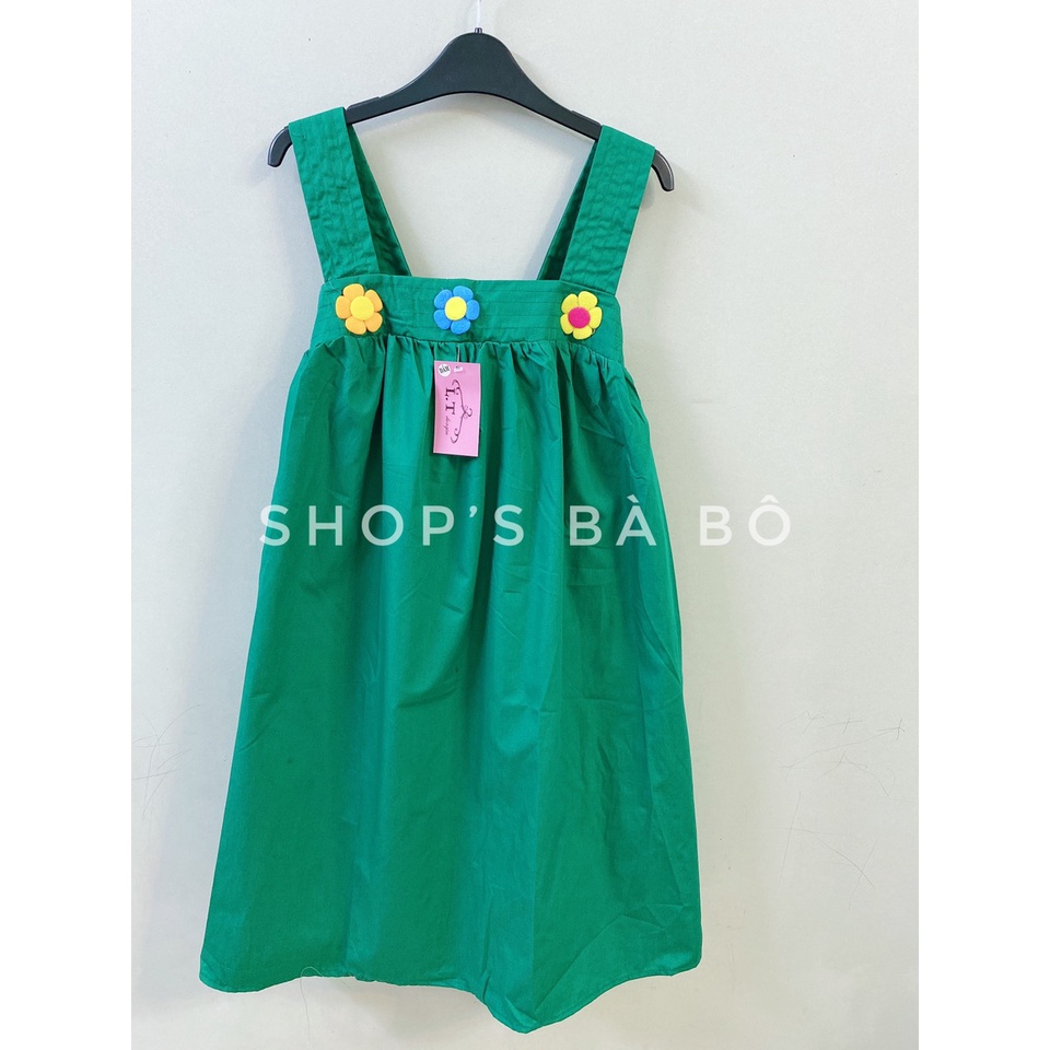 Đầm nữ hai dây bản to, form rộng chất thô dày dặn, đầm form đẹp mặc nhà, mặc đi chơi xuất sắc