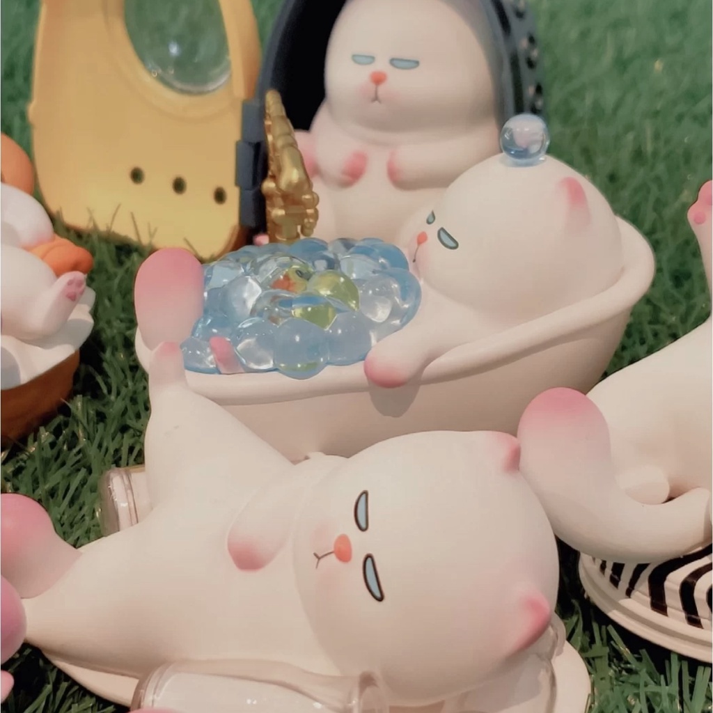 ★Đồ Chơi Hgtoys Hgtoys★  [] Búp Bê Popmart VIVICAT Lười Biếng Loạt Hộp Bí Ẩn Trang Trí Thời Th