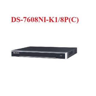 Đầu ghi hình camera ip 8 kênh hikvision ds-7608ni-k1/8p