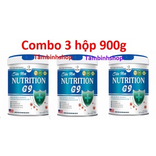 [Combo 3hộp 900g]   Sữa non Nutrition G9. HSD 2025