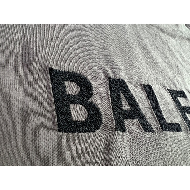 Áo Thun Ba-len88- Áo Thun Tay Ngắn Thêu Logo Đơn Giản Thời Trang Chất Lượng Cao