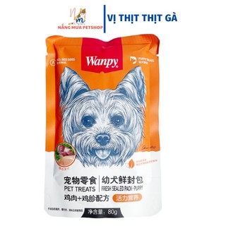 Pate wanpy cho chó chính hãng