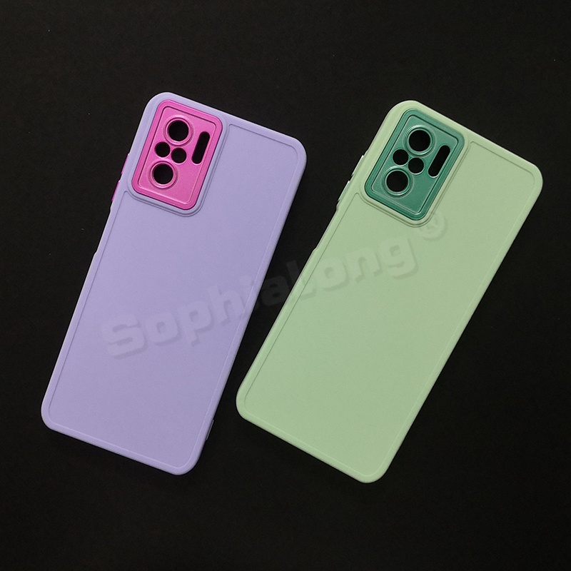 Ốp Điện Thoại Silicon Mềm Hình Bánh Macaroon Cho Xiaomi Redmi Note 10 Pro Max 10S 4G Poco M5S M3 Pro