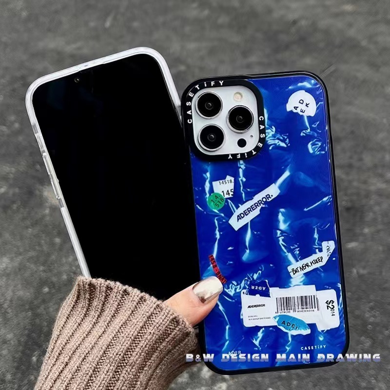 Ốp Điện Thoại Acrylic Trong Suốt Chống Sốc Thời Trang Cho iPhone14 / 13 / 12 / 11 / Plus / Pro / Max