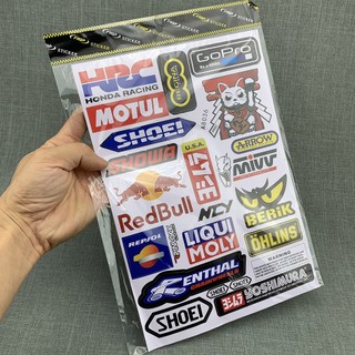 Tem Dán Xe Máy , Decal , Logo [ Mẫu 9 ]