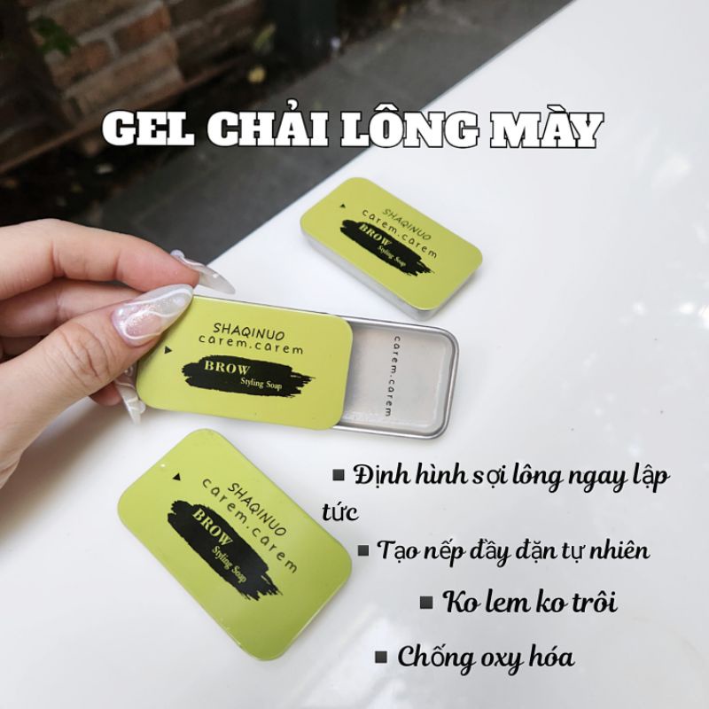 Sáp trong suốt định hình sợi lông chân mày cấp tốc