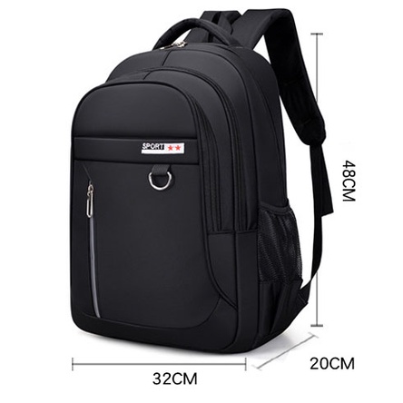 BaLo Đi Học, Đi Phượt Vải Dù Chống Xước , Chống Thấm Nước Kích Thước Lớn Có Ngăn Đựng Laptop