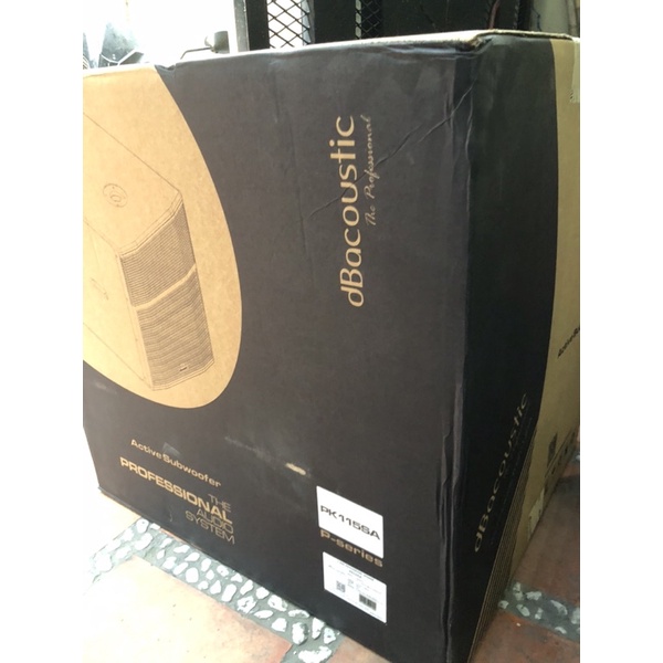 Sub điện mạch class D chính hãng dBacoustic PK-115SA, đạt 500W, 131 dB, 4Ohm)