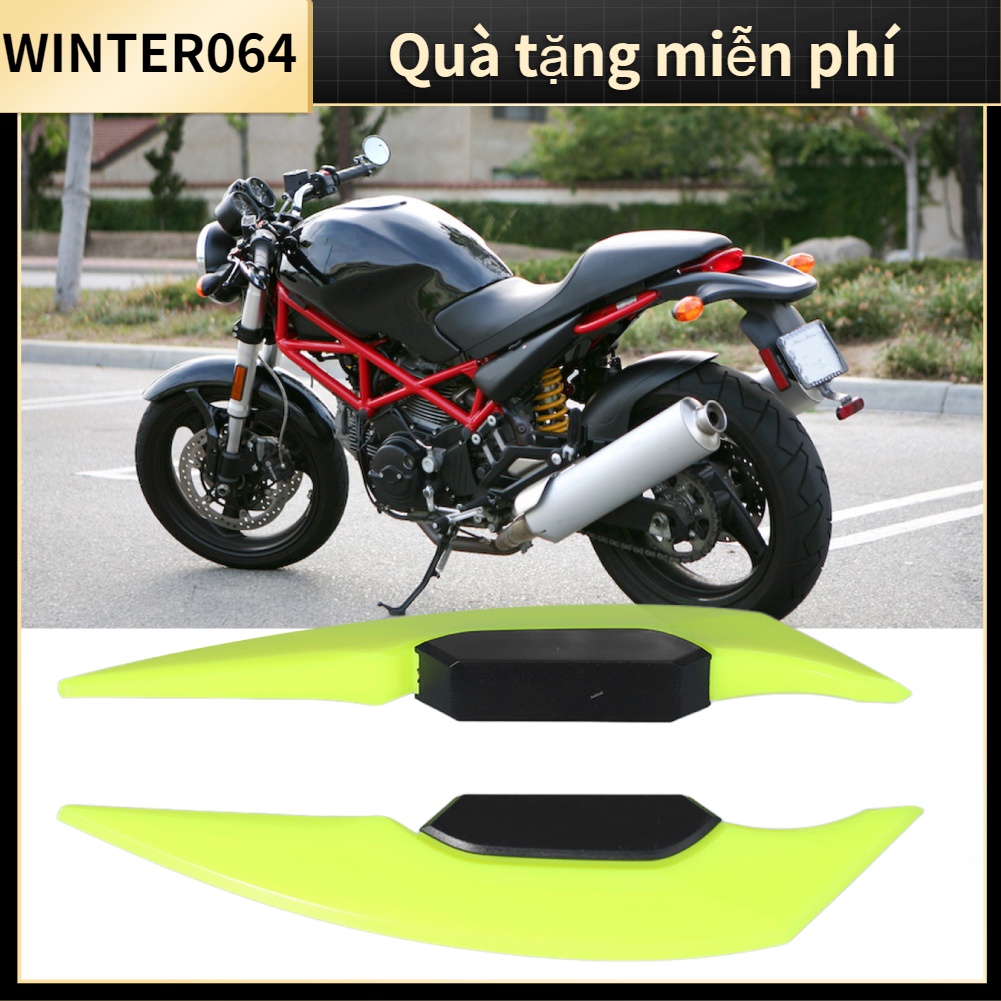 1 cặp Cánh hướng gió bên xe máy Khí động học lướt phổ biến cho đạp điện Winter064