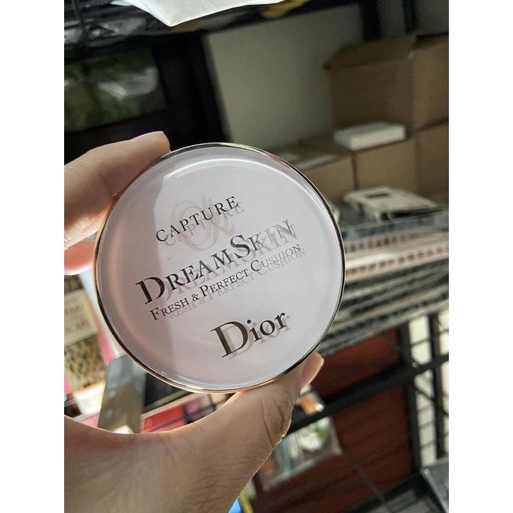 Phấn nước Dior Capture Dream Skin Fresh &amp; Perfect Cushion mẫu mới 2022 gồm lõi thay