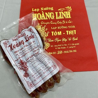 500g lạp xưởng thịt hoàng linh, lạp xưởng tươi, làng nghề đặc sản cần giuộc, long an