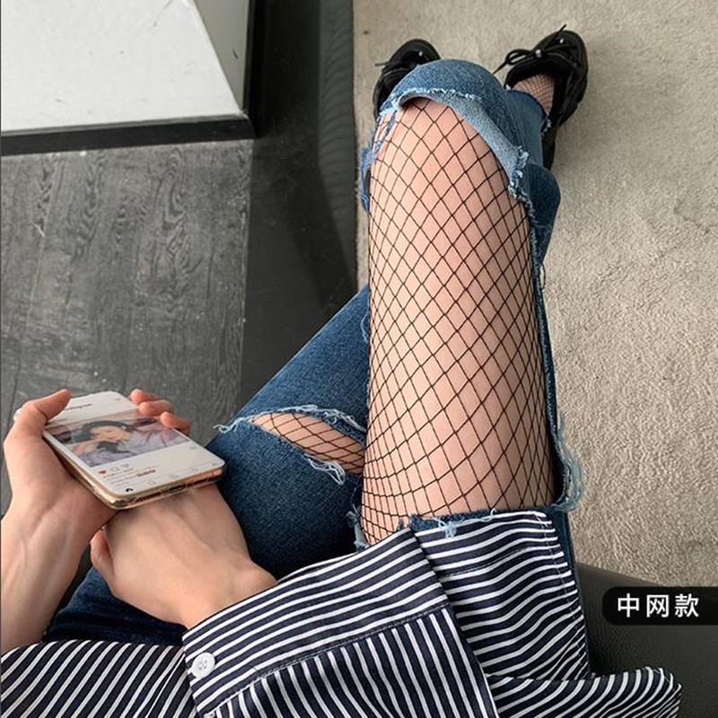 Quần Tất Lưới Đen Quyến Rũ Cho Nữ