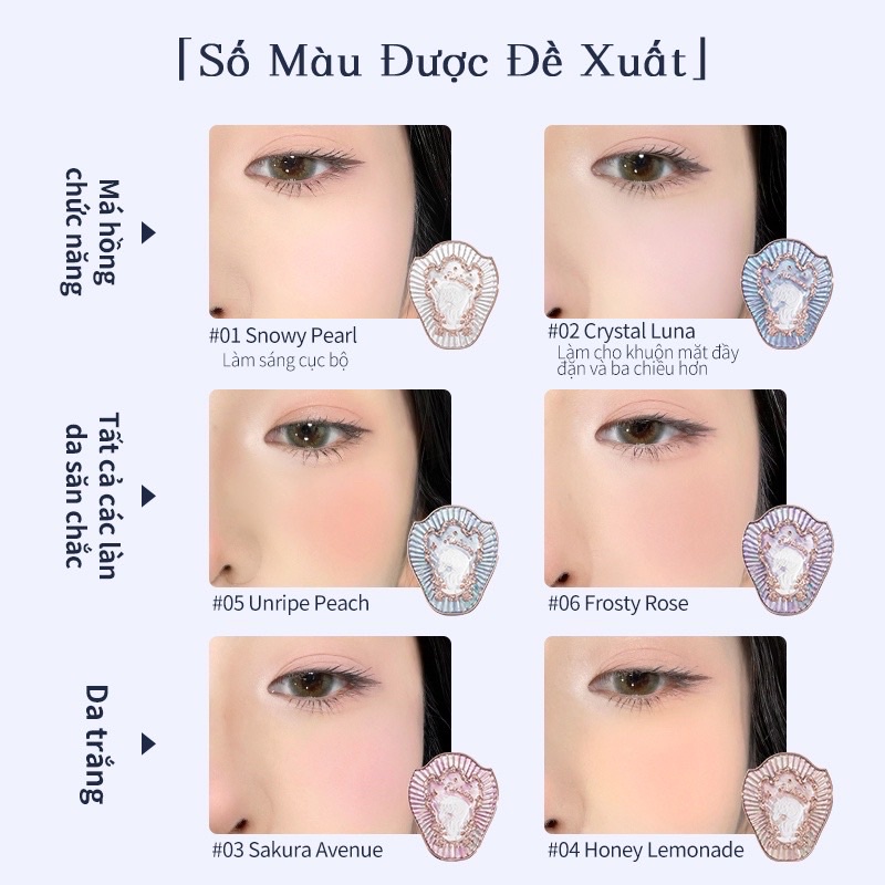 Phấn Má Hồng Flower Knows Unicorn Series 5g