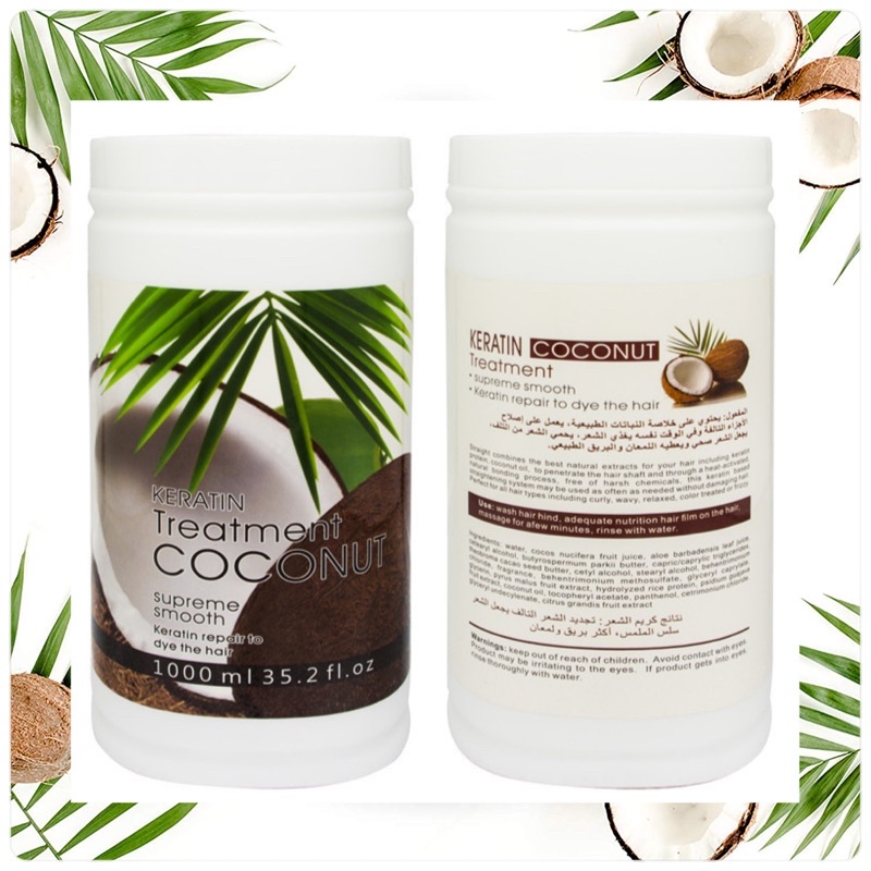 Ủ KERATIN DỪA NON CHO TÓC BÓNG MƯỢT CHẮC KHOẺ