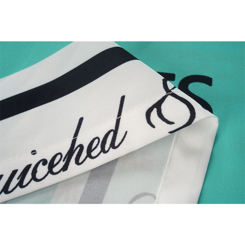 Maniee DE Viir Áo Sơ Mi Ngắn Tay In Chữ Màu Tương Phản Đường Phố Cao Cấp