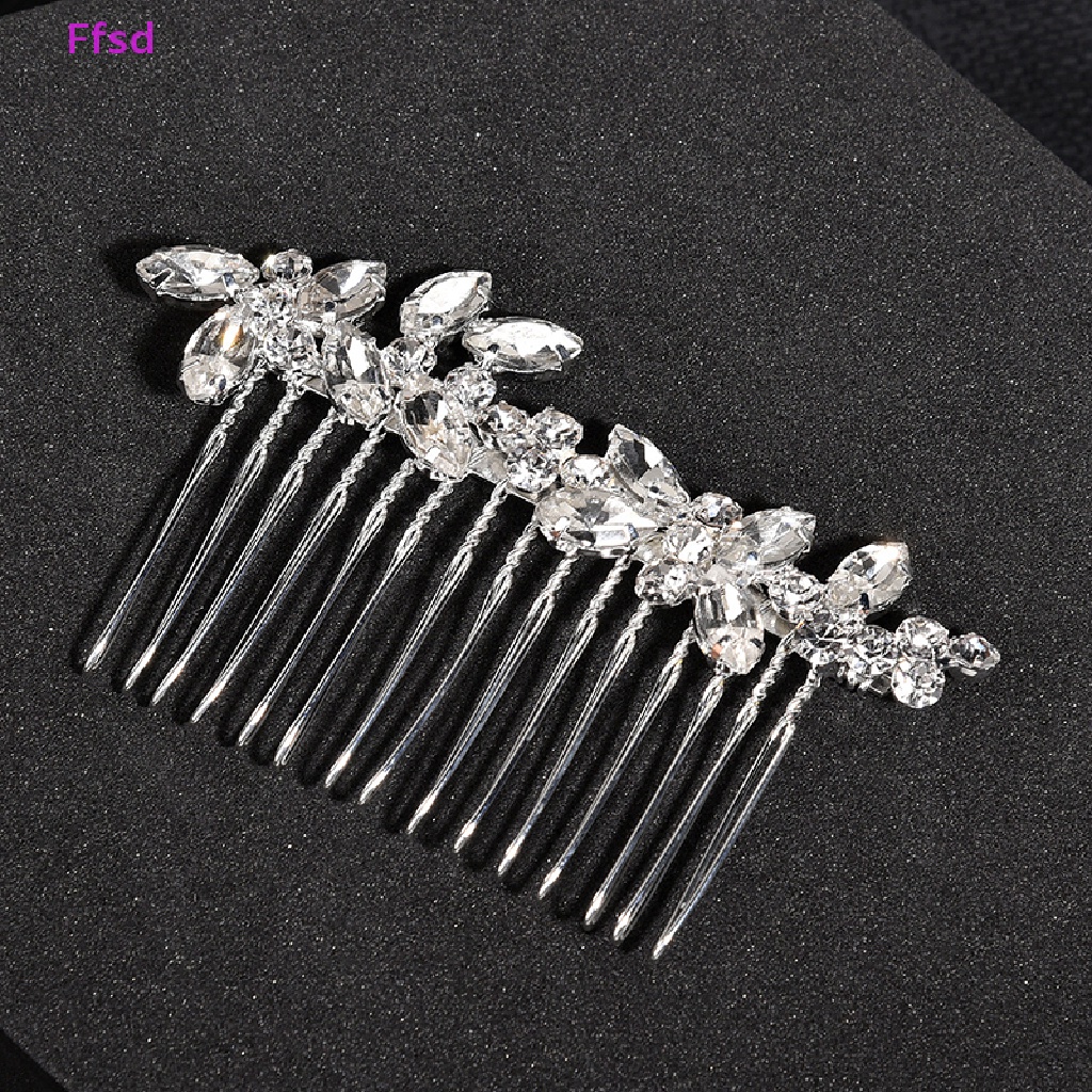 Cài Tóc Đính Đá Pha Lê Handmade Dành Cho Cô Dâu