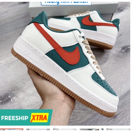 Giày Nike_af1_gucci màu xanh đỏ , giày thể thao nam nữ bản đẹp hót hít
