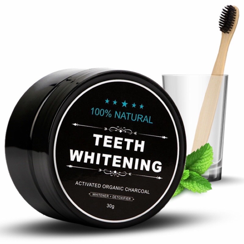 Bột trắng răng than tre cho hàm răng trắng sáng 30gr