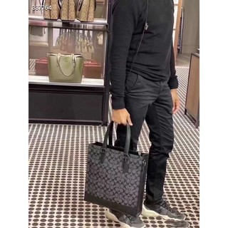 [Auth_Sale] Túi Coach nam dáng cặp C3232 để laptop