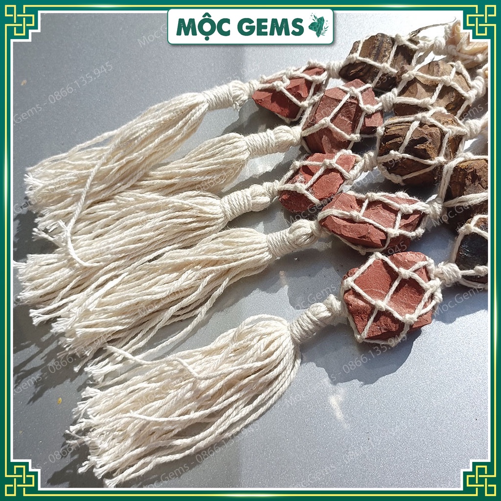 Chuỗi Đá Thanh Tẩy Thô 7 Màu, Giúp Gia Tăng May Mắn - Cải Thiện Khả Năng Tập Trung - Hỗ Trợ Reiki Chữa Lành