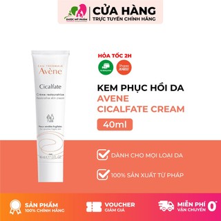 Kem Phục Hồi Da, Làm Lành & Dịu Da Avene Cicalfate+ Repairing Cream 15/40/100ml [Chính Hãng]