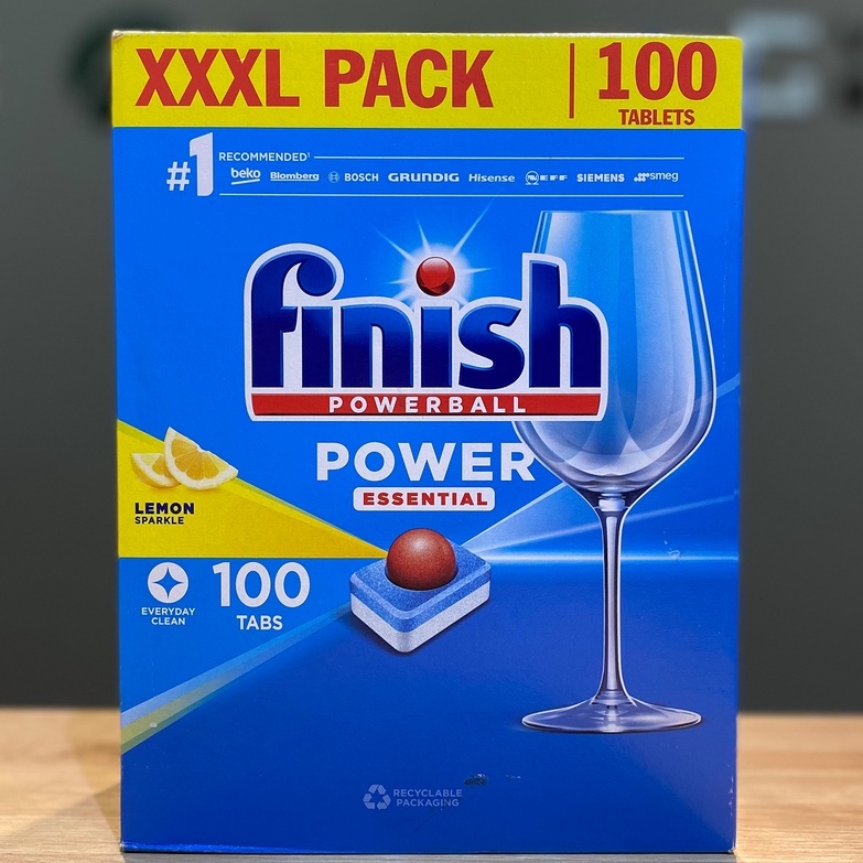 Viên rửa bát Finish 100 viên tổng hợp 3 in 1