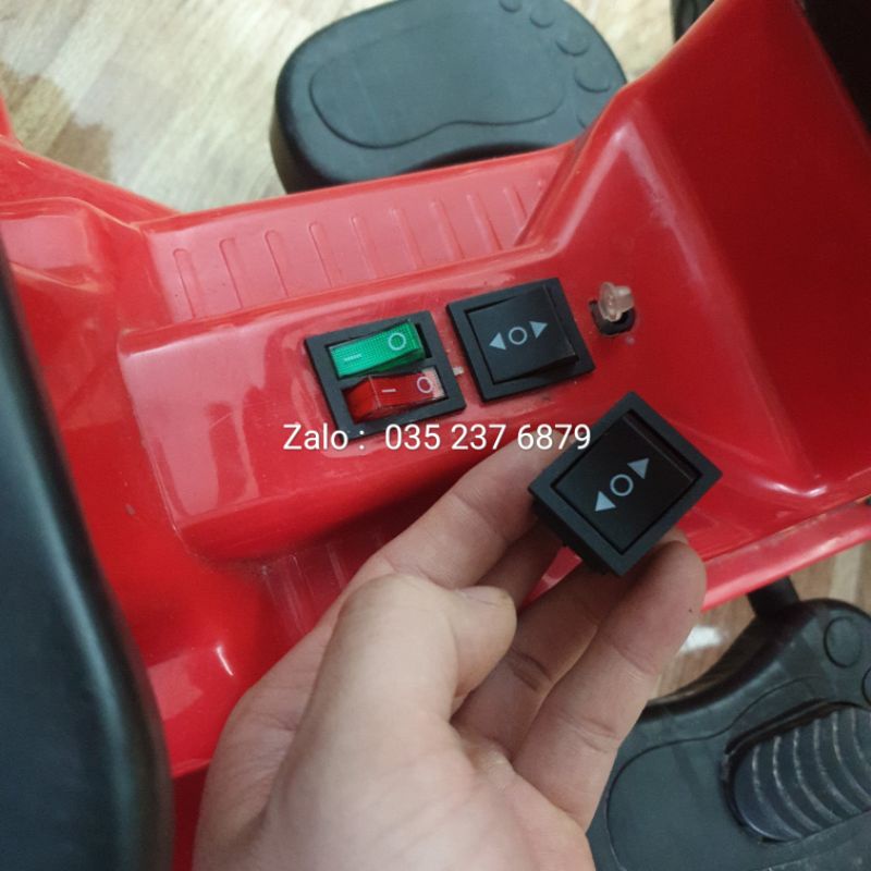 Công tắc Tiến Lùi cho xe điện trẻ em 6V, 12V chính hãng
