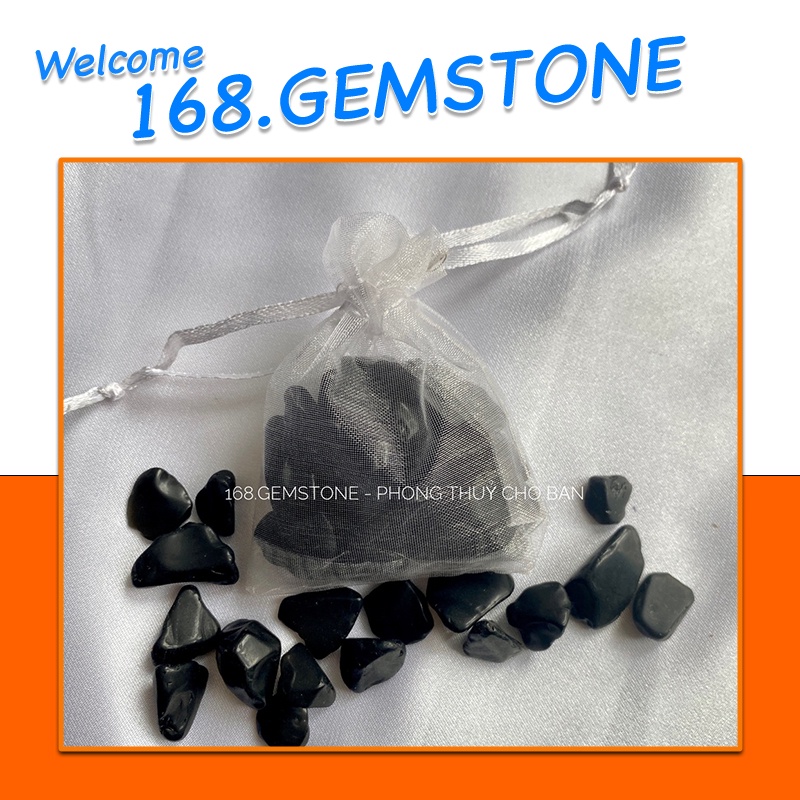 Vụn Obsidian - Hắc Diện Thạch Bảo Vệ Năng Lượng Tốt, Loại Bỏ Năng Lượng Tiêu Cực