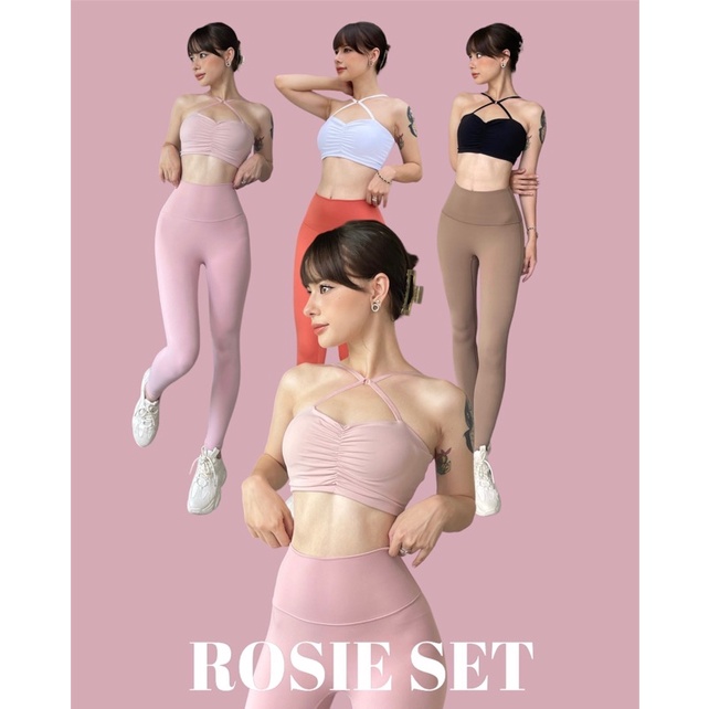 ROSIE SET đồ tập thể thao nữ sexy, cá tính, co giãn 4 chiều , tôn dáng , thấm hút mồ hôi tốt Chuhee