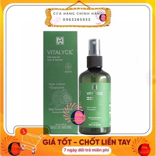 Xịt bưởi chống rụng kích mọc tóc vitalycil 100ml - chính hãng