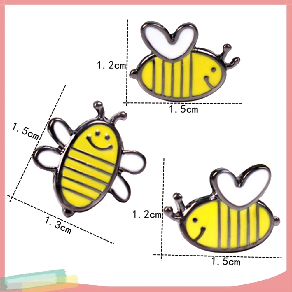 Ghim Cài Áo Hình Con Ong Đính Kim Cương Giả Thời Trang Cho Nữ